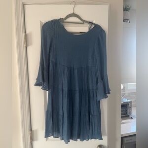 Pink Lily blue dress
